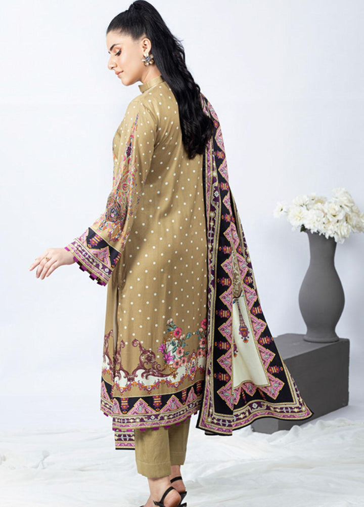 Gul Ahmed Embroidered Cotail Suits Unstitched 3 Piece GA23WB WNS 32256 A - Winter Collection