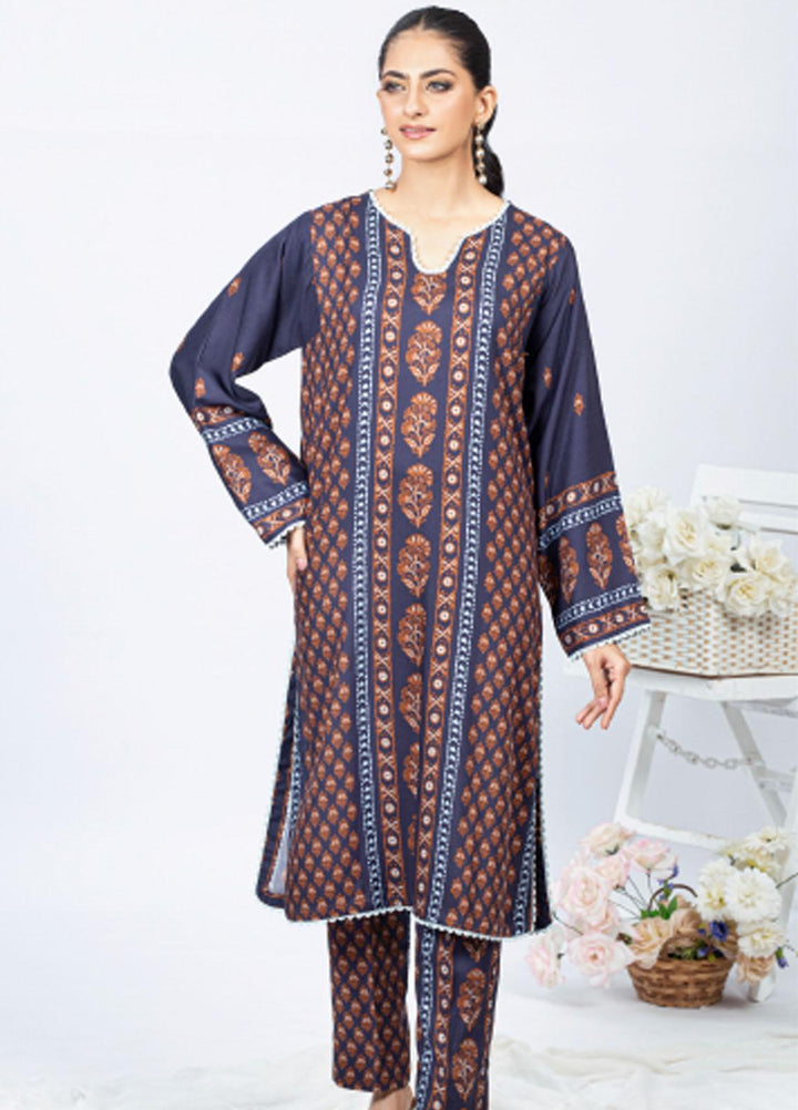 Gul Ahmed Embroidered Linen  Unstitched Kurties GA23WB WNSS 32011 - Winter Collection