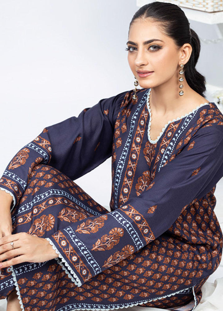 Gul Ahmed Embroidered Linen  Unstitched Kurties GA23WB WNSS 32011 - Winter Collection