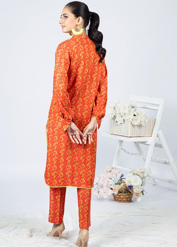 Gul Ahmed Embroidered Linen Suits Unstitched 2 Piece GA23WB WNST 32089 - Winter Collection