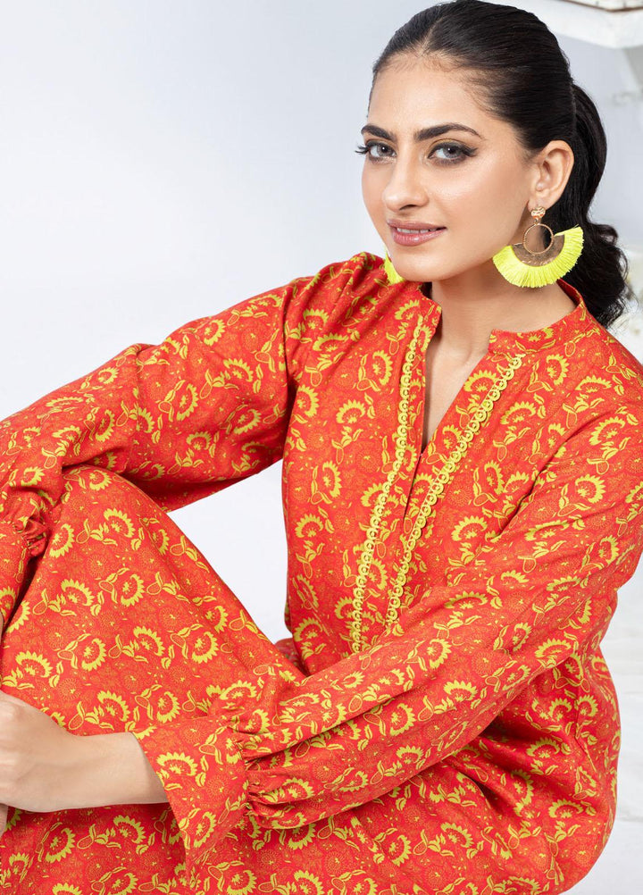 Gul Ahmed Embroidered Linen Suits Unstitched 2 Piece GA23WB WNST 32089 - Winter Collection