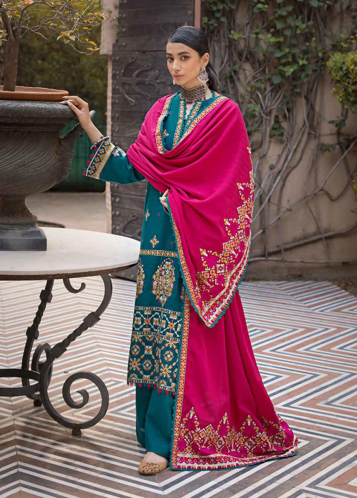 Glamour By Gul Ahmed Fancy Pashmina Suits Unstitched 3 Piece GA23WG AP-32046 - Winter Collection