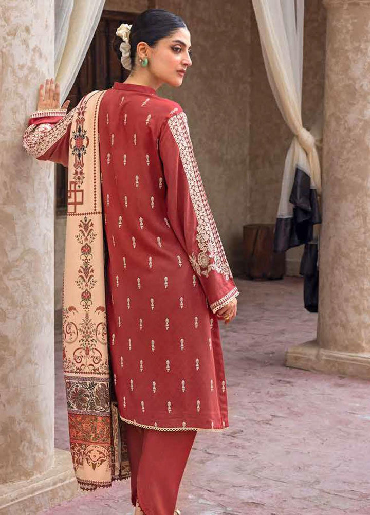 Glamour By Gul Ahmed Fancy Pashmina Suits Unstitched 3 Piece GA23WG AP-32052 - Winter Collection