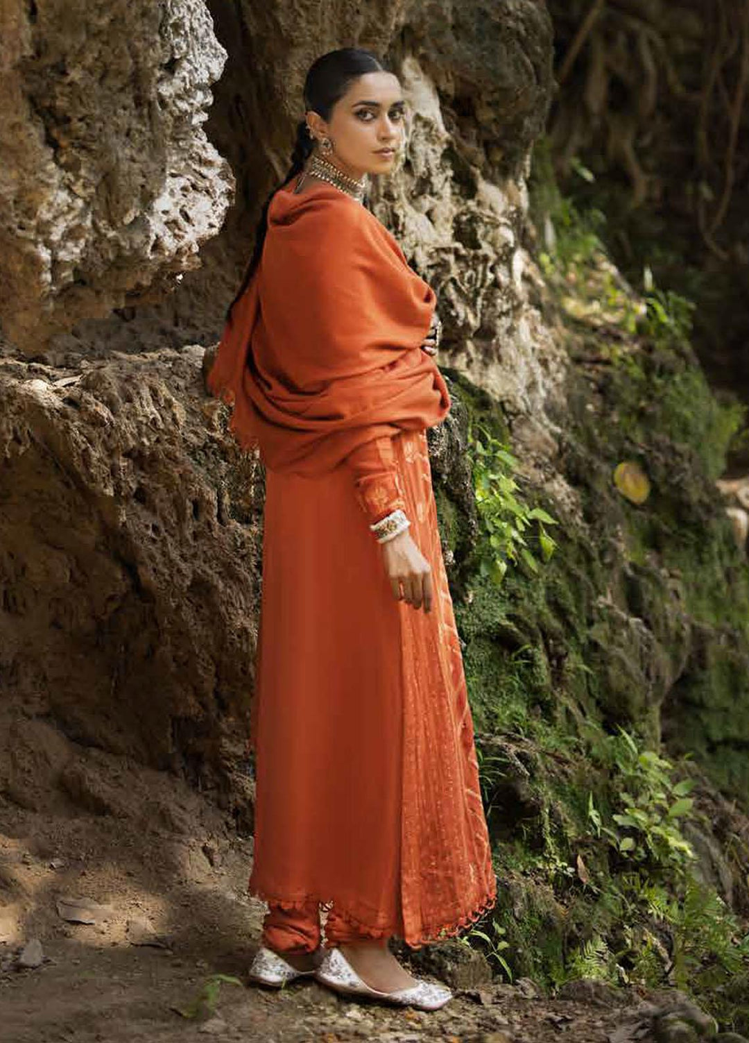 Glamour By Gul Ahmed Fancy Pashmina Suits Unstitched 3 Piece GA23WG AP-32079 - Winter Collection