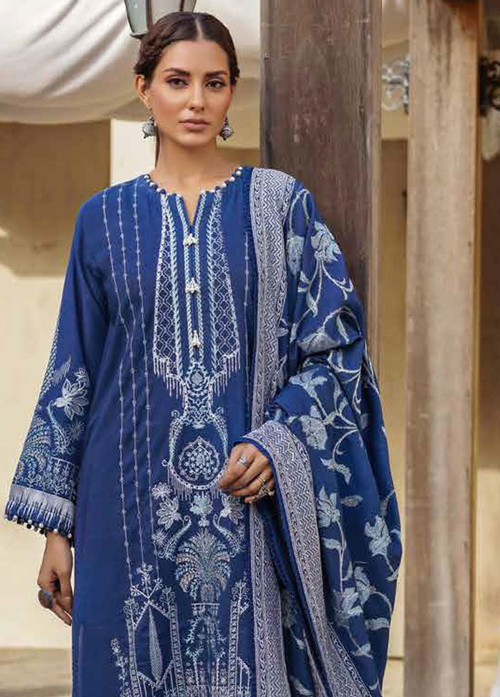 Glamour By Gul Ahmed Fancy Karandi Suits Unstitched 3 Piece GA23WG AY-32019 - Winter Collection