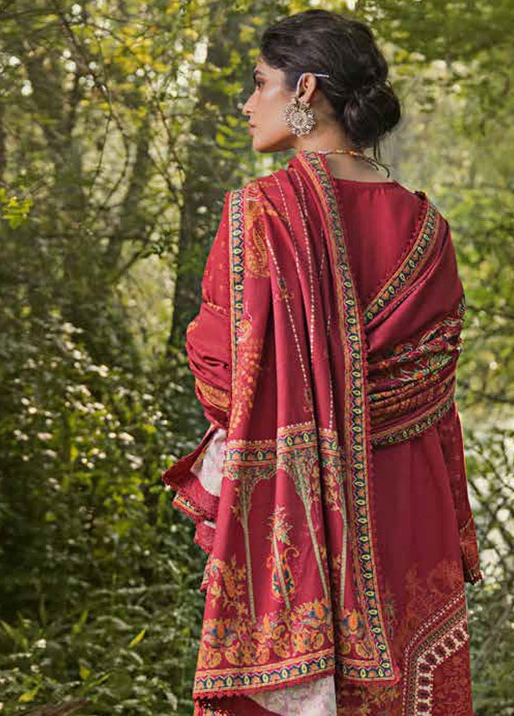 Glamour By Gul Ahmed Fancy Karandi Suits Unstitched 3 Piece GA23WG AY-32038 - Winter Collection