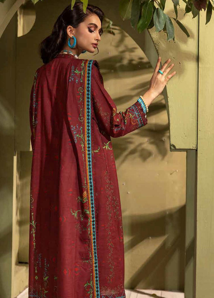 Glamour By Gul Ahmed Embroidered Khaddar Suits Unstitched 3 Piece GA23WG K-32029 - Winter Collection