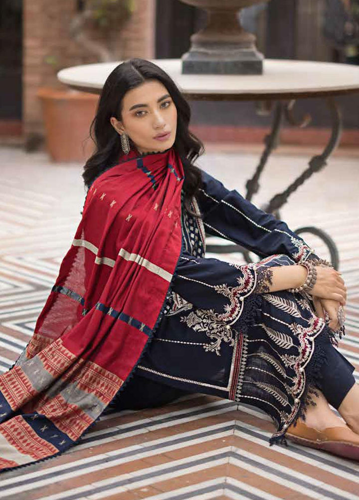 Glamour By Gul Ahmed Fancy Jacquard Suits Unstitched 3 Piece GA23WG MJ-32059 - Winter Collection