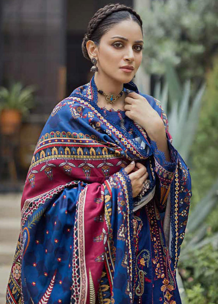 Gul Ahmed Embroidered Jacquard Suits Unstitched 3 Piece GA23WL AP-32009 - Winter Collection