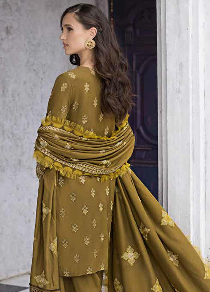 Gul Ahmed Embroidered Pashmina Suits Unstitched 3 Piece GA23WL AP-32073 - Winter Collection