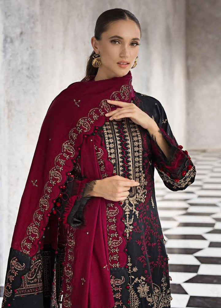 Gul Ahmed Embroidered Pashmina Suits Unstitched 3 Piece GA23WL AP-32039 - Winter Collection