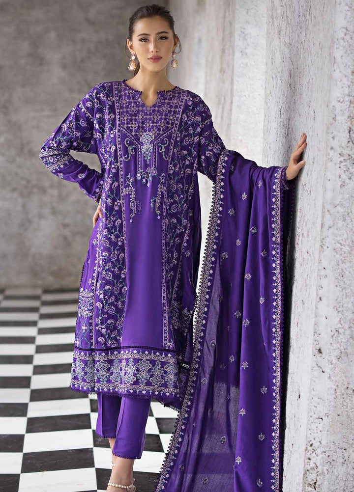 Gul Ahmed Embroidered Pashmina Suits Unstitched 3 Piece GA23WL AP-32054 - Winter Collection