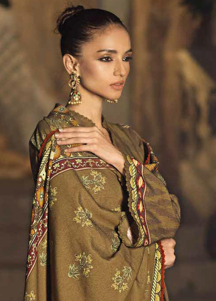 Gul Ahmed Embroidered Karandi Suits Unstitched 3 Piece GA23WL AY-32005 - Winter Collection