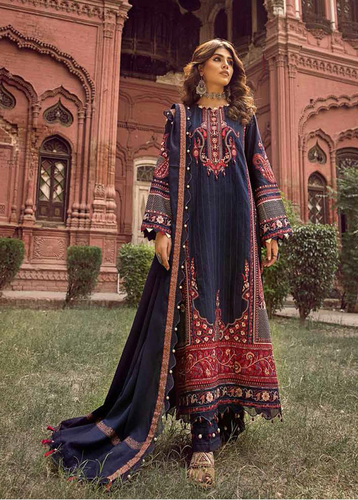 Gul Ahmed Fancy Khaddar Suits Unstitched 3 Piece GA22UW AP-22007 - Winter Collection