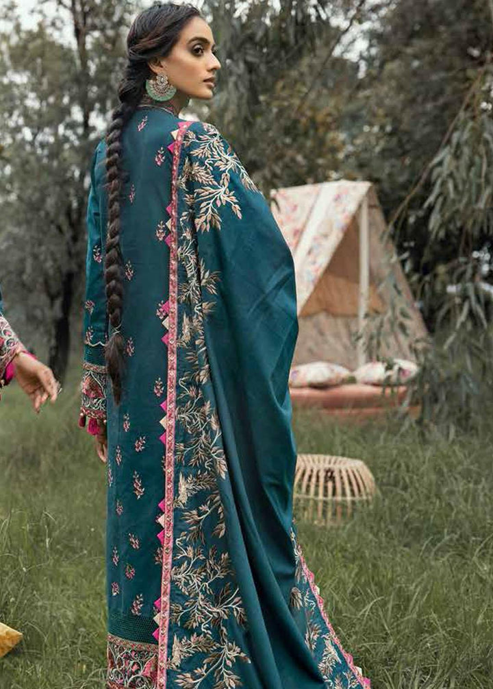 Gul Ahmed Embroidered Khaddar Suits Unstitched 3 Piece GA22UW K-22052 - Winter Collection