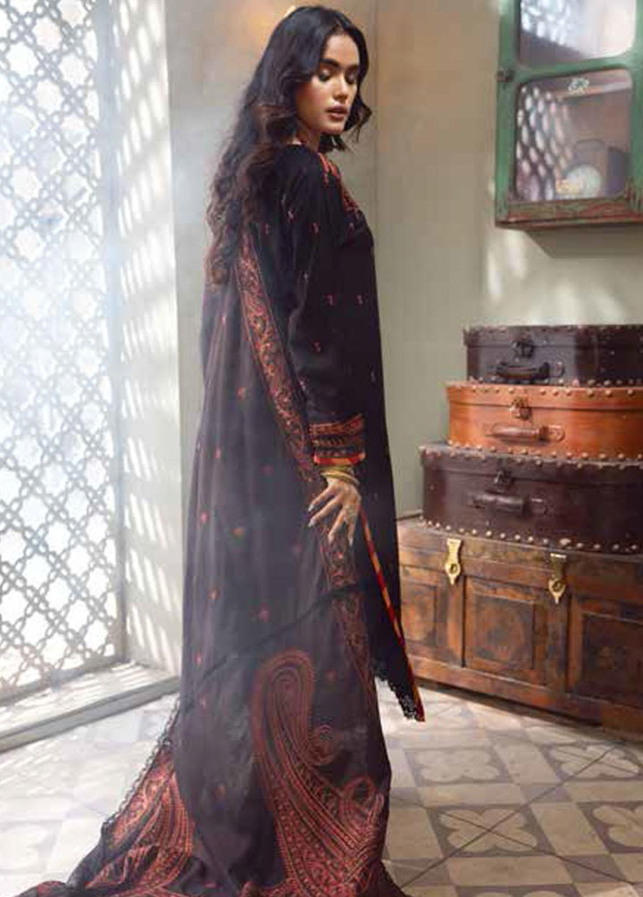 Gul Ahmed Embroidered Linen Suits Unstitched 3 Piece GA22UW LT-22044 - Winter Collection