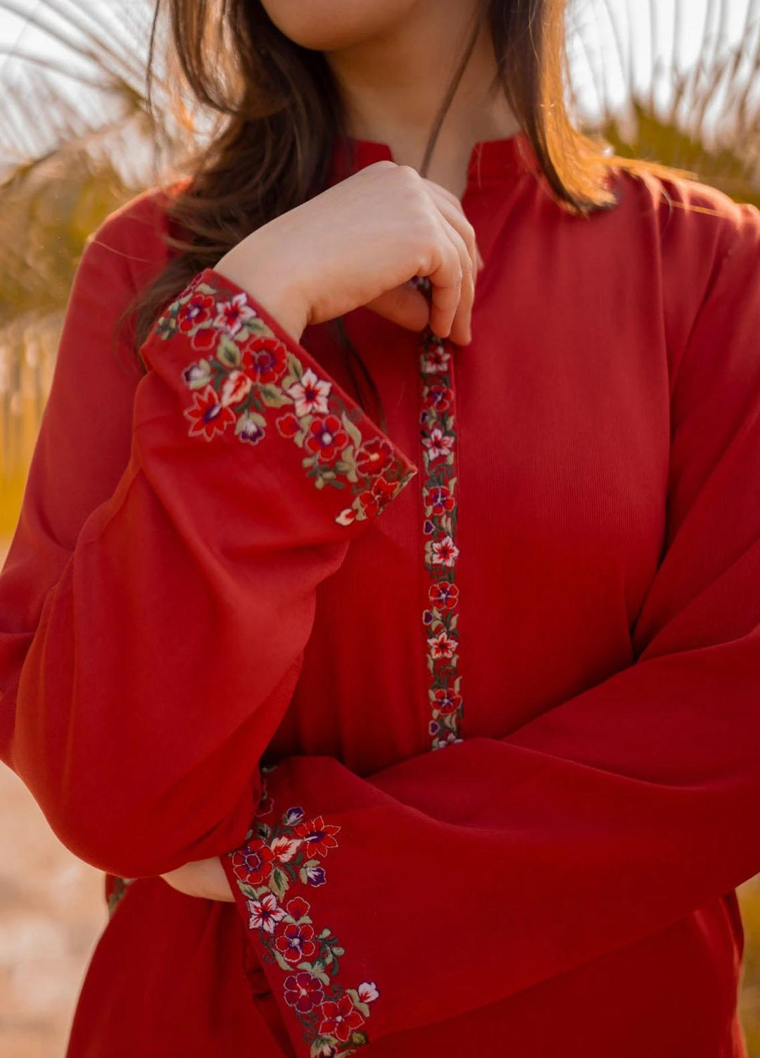 Farhat Inam Khan Casual Pret  Silk 2 Piece Suit FIK22GL CGLS-004