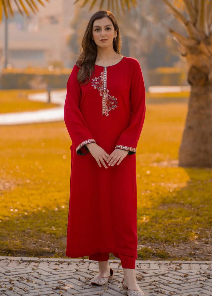 Farhat Inam Khan Casual Pret  Silk 2 Piece Suit FIK22GL CGLS-005
