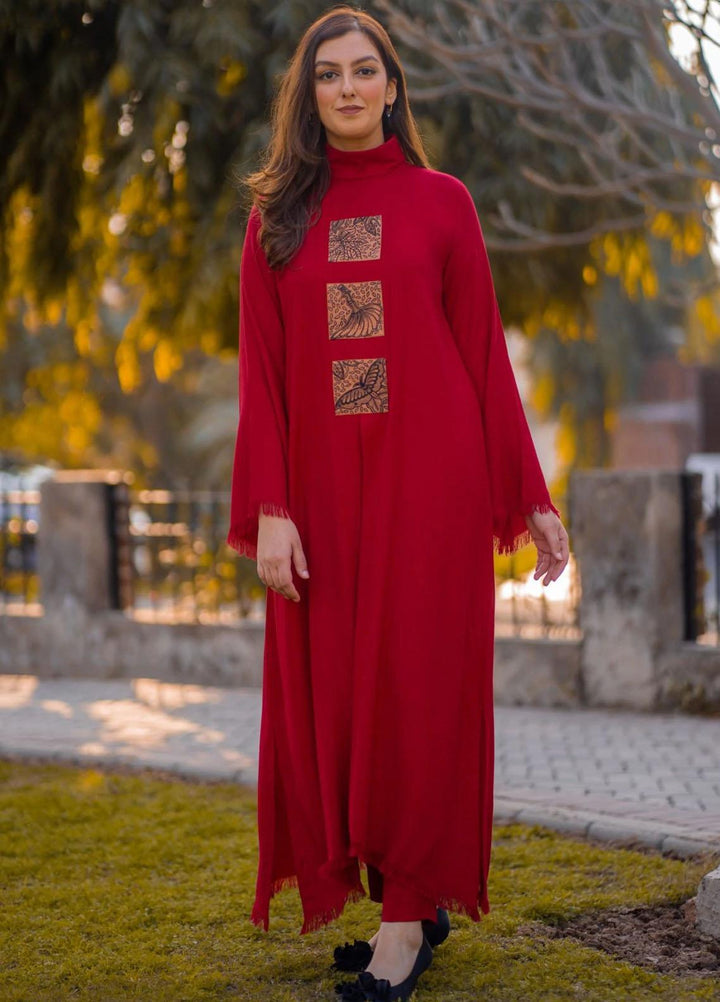Farhat Inam Khan Casual Pret  Silk 2 Piece Suit FIK22GL CGLS-007