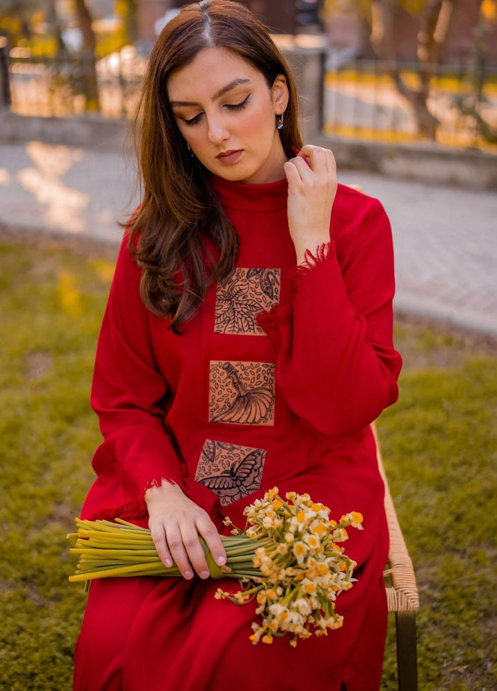 Farhat Inam Khan Casual Pret  Silk 2 Piece Suit FIK22GL CGLS-007