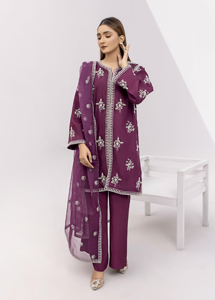 Maira Zunnorain Pret Embroidered Silk 2 Piece Suit MRZ23GM MZBR-08 RIVAL