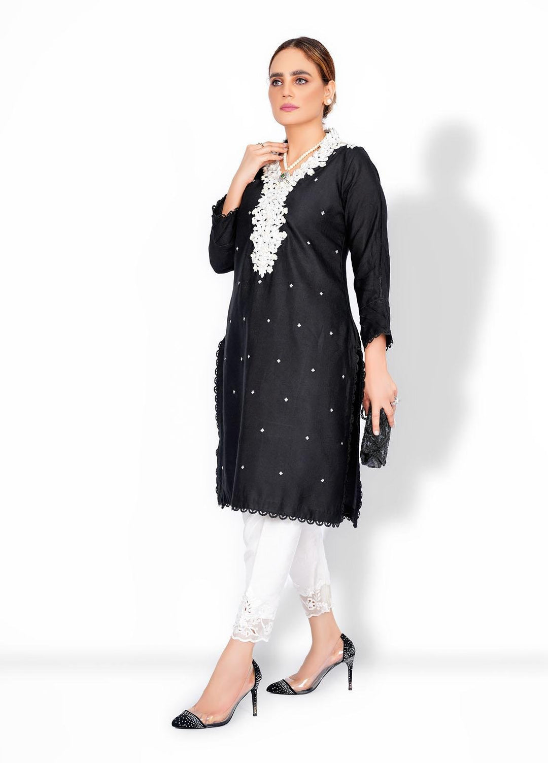 Diva Pret Luxury Pret  Cotton Net 2 Piece DV22GLN Aqeeq
