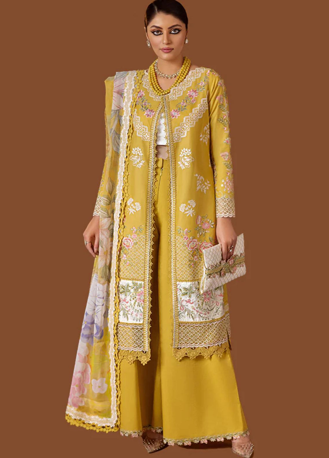 Gul Posh By Neelos Embroidered Lawn Suits Unstitched 3 Piece NL23GP Chambelli - Summer Collection