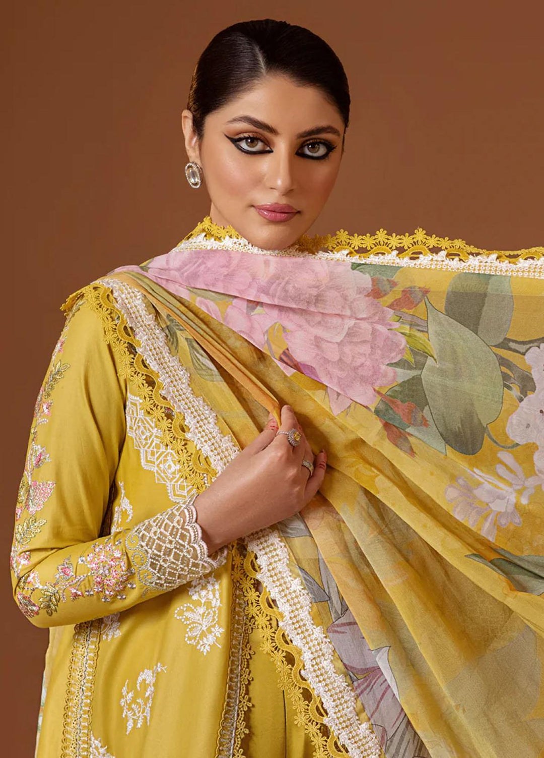 Gul Posh By Neelos Embroidered Lawn Suits Unstitched 3 Piece NL23GP Chambelli - Summer Collection