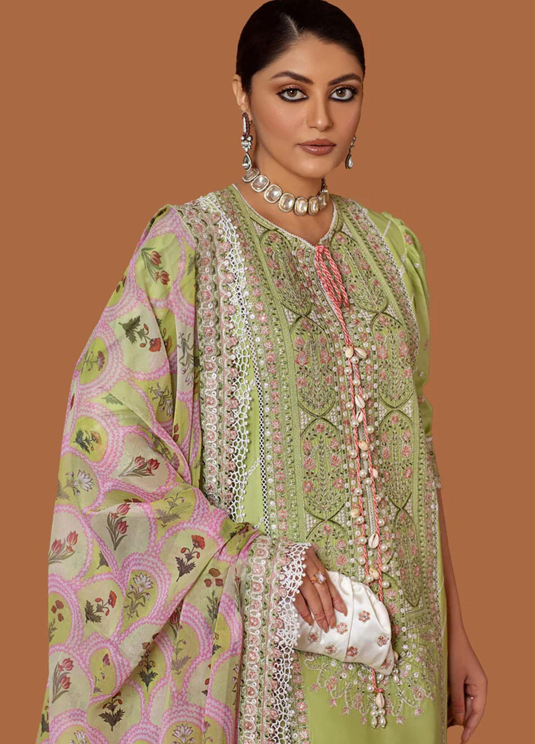Gul Posh By Neelos Embroidered Lawn Suits Unstitched 3 Piece NL23GP Naaz - Summer Collection