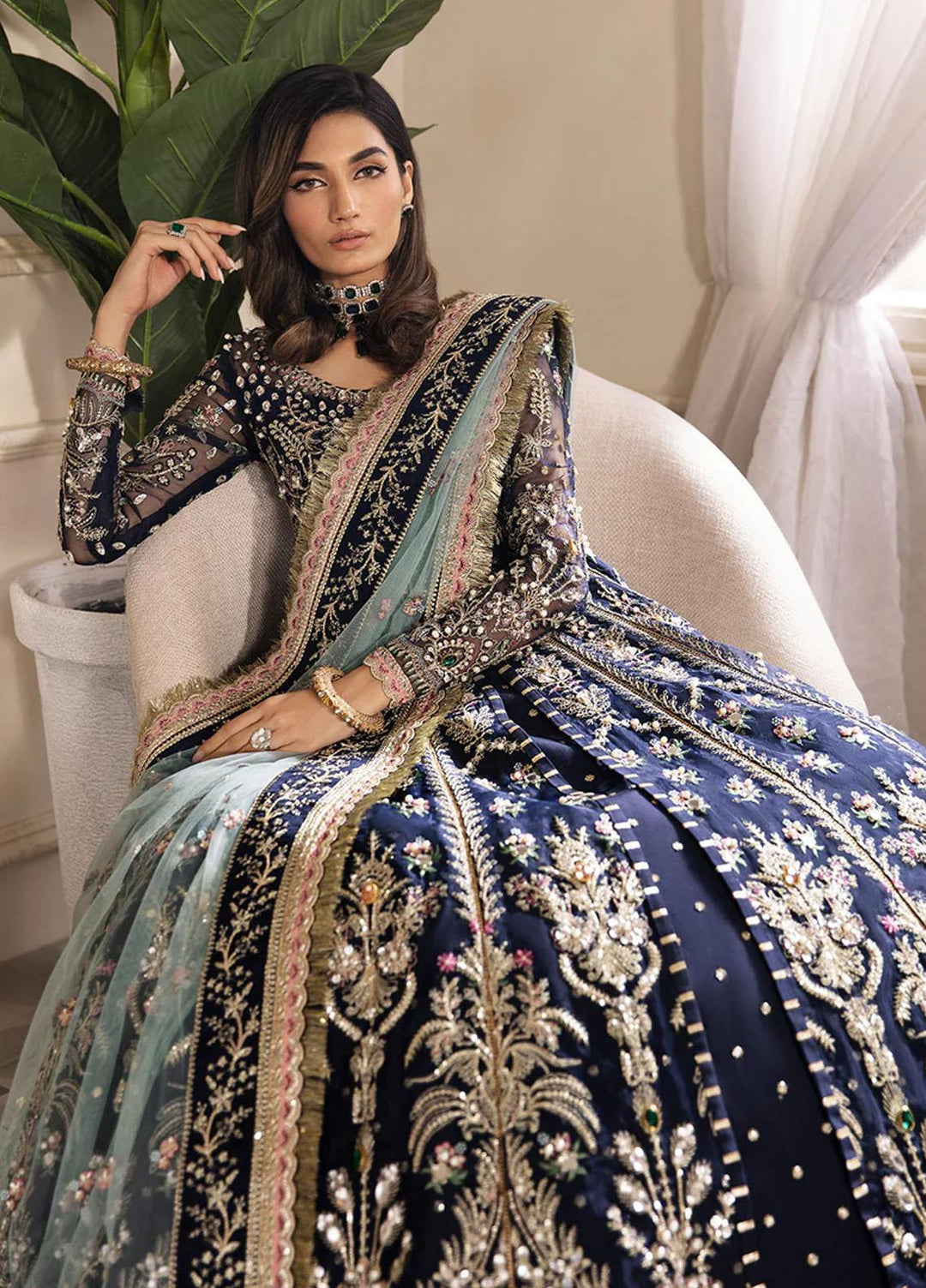 Gulaal Pret Embroidered  3 Piece Suit GL-WS-23V1-41 Shehnaz