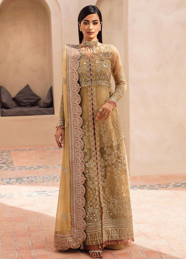 Gulaal Embroidered Organza Suits Unstitched 3 Piece GL22LF 03 Zohra - Luxury Formals Collection