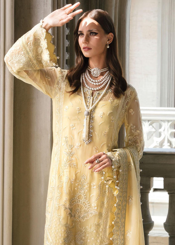 Gulaal Embroidered Chiffon Suits Unstitched 4 Piece GL23C 04 Sahar - Eid Collection
