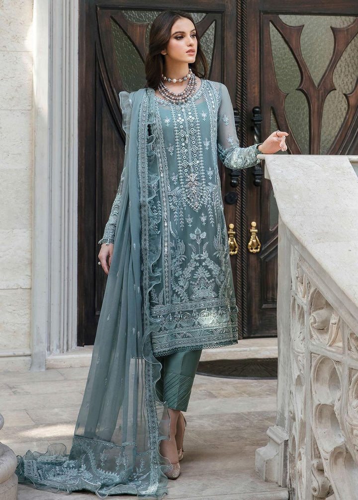 Gulaal Embroidered Chiffon Suits Unstitched 3 Piece GL23C 07 Aiyla - Eid Collection