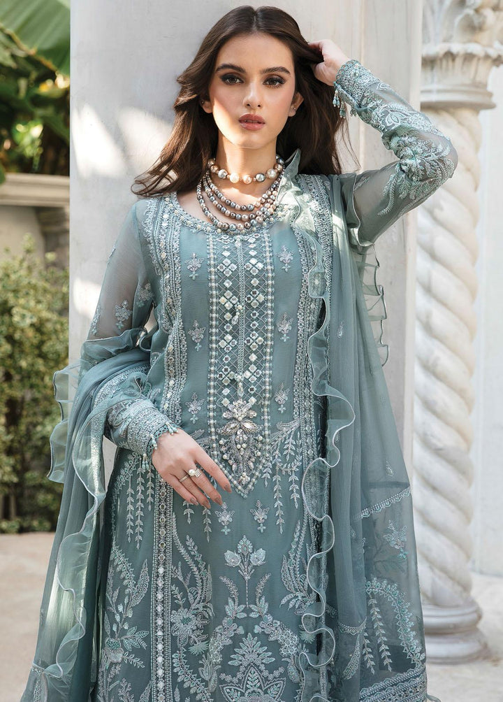 Gulaal Embroidered Chiffon Suits Unstitched 3 Piece GL23C 07 Aiyla - Eid Collection