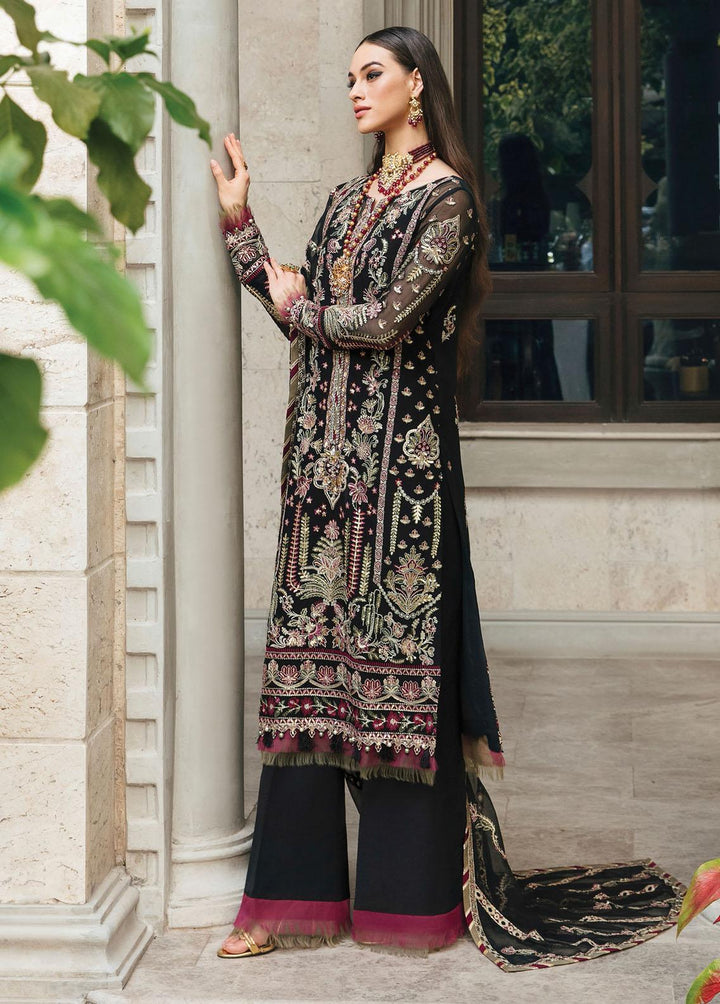 Gulaal Embroidered Chiffon Suits Unstitched 4 Piece GL23C 08 Jihan - Eid Collection