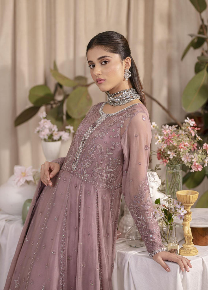 Gulaal Embroidered Chiffon Suits Unstitched 3 Piece GL23EC UC-03 Ezrah - Formal Collection