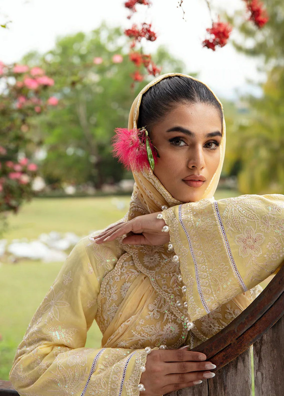 Gulaal Embroidered Lawn Suits Unstitched 3 Piece GL24LL D-01 Valeria - Summer Collection