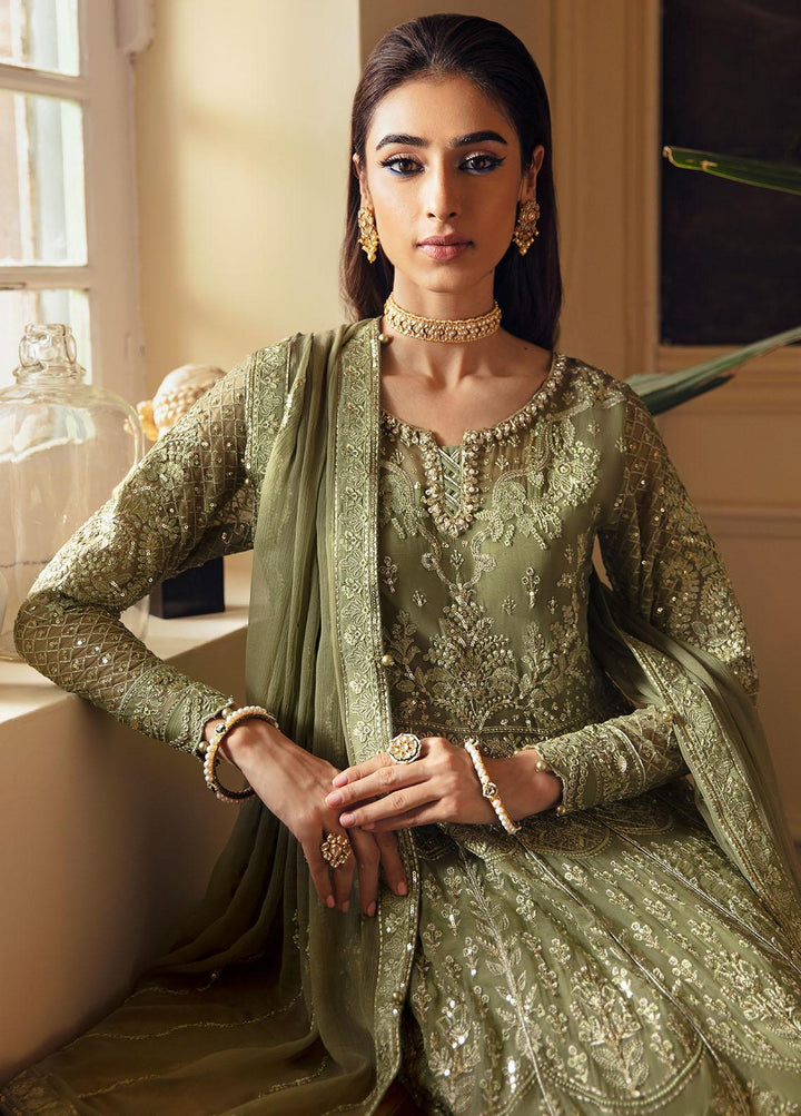 Gulaal Embroidered Chiffon Suits Unstitched 4 Piece GL23ELC GL-EC-23V1-07 AYSA - Luxury Collection