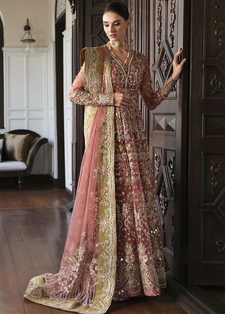 Gulaal Embroidered Net Suits Unstitched 4 Piece GL24LU GL-LP-24V1-23 Maryse - Luxury Collection