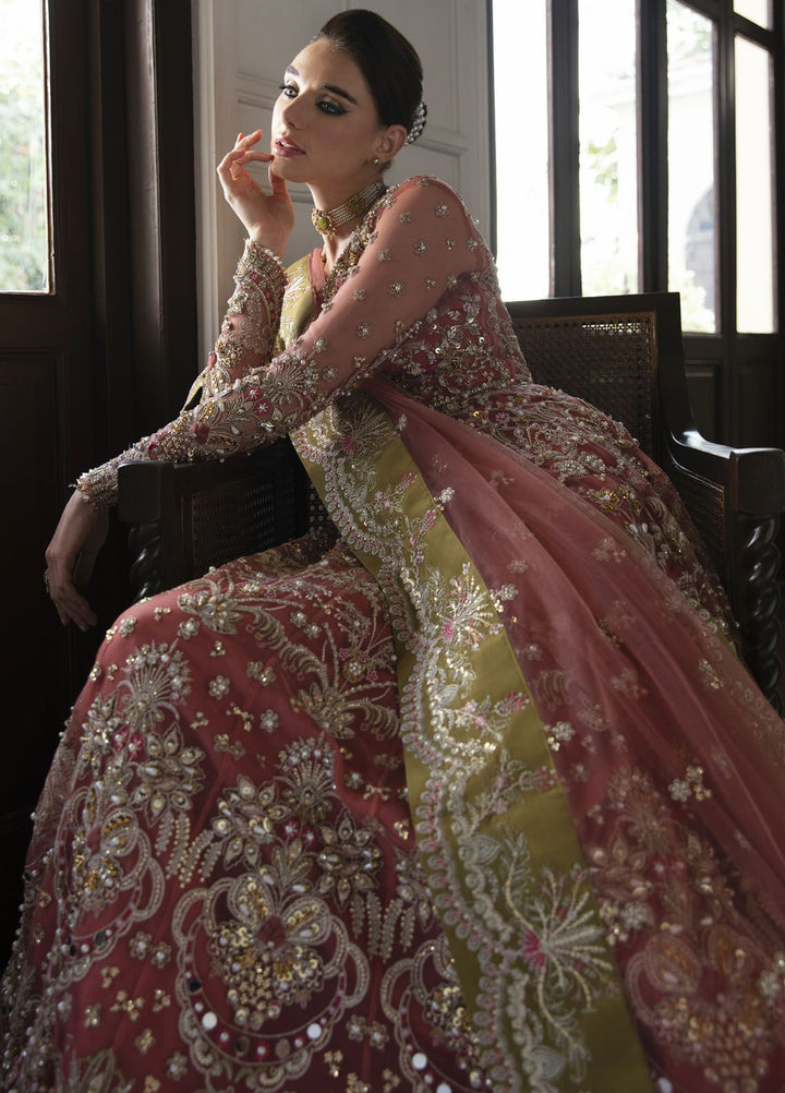 Gulaal Embroidered Net Suits Unstitched 4 Piece GL24LU GL-LP-24V1-23 Maryse - Luxury Collection