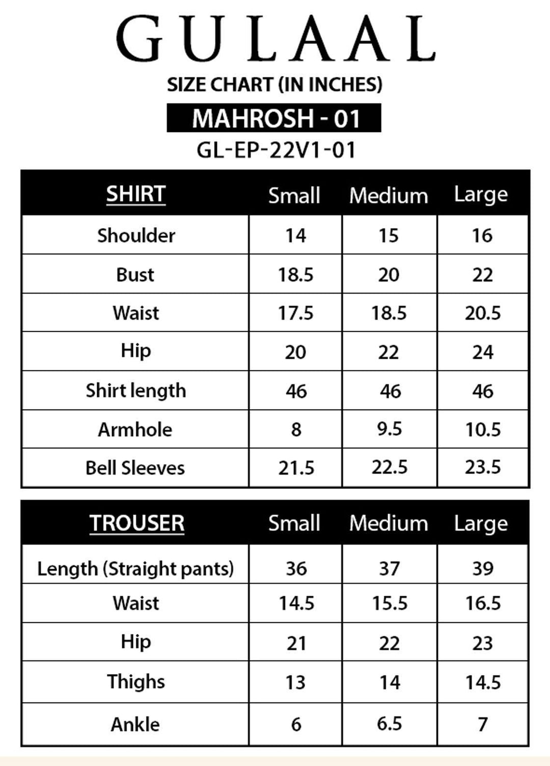 Gulaal Pret Embroidered Lawn 3 Piece Suit GL22EP Mahrosh