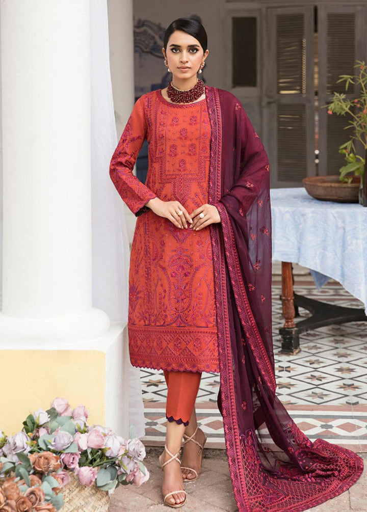 Gulaal Pret Embroidered Khaadi Net 3 Piece Suit GL23P GL-EP23V1-15 Nayaab