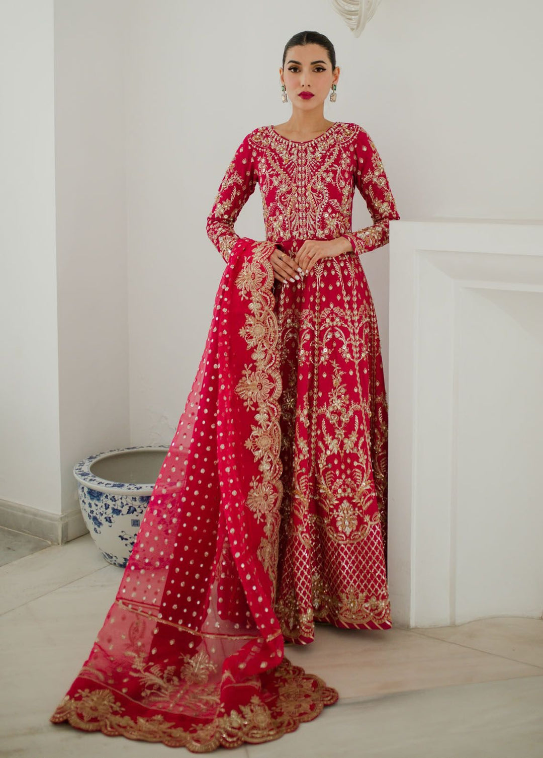 Gulaal Embroidered Viscose Suits Unstitched 3 Piece GL24LU GL-LP-24V1-21 Rochelle - Luxury Collection
