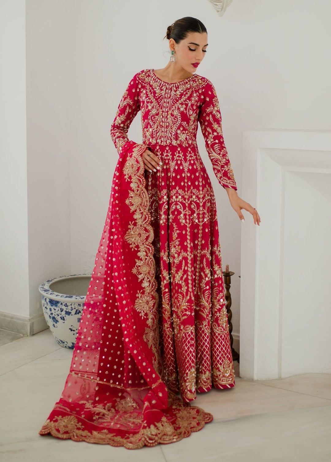 Gulaal Pret Embroidered Viscose 3 Piece Suit GL-LP-24V1-21 Rochelle
