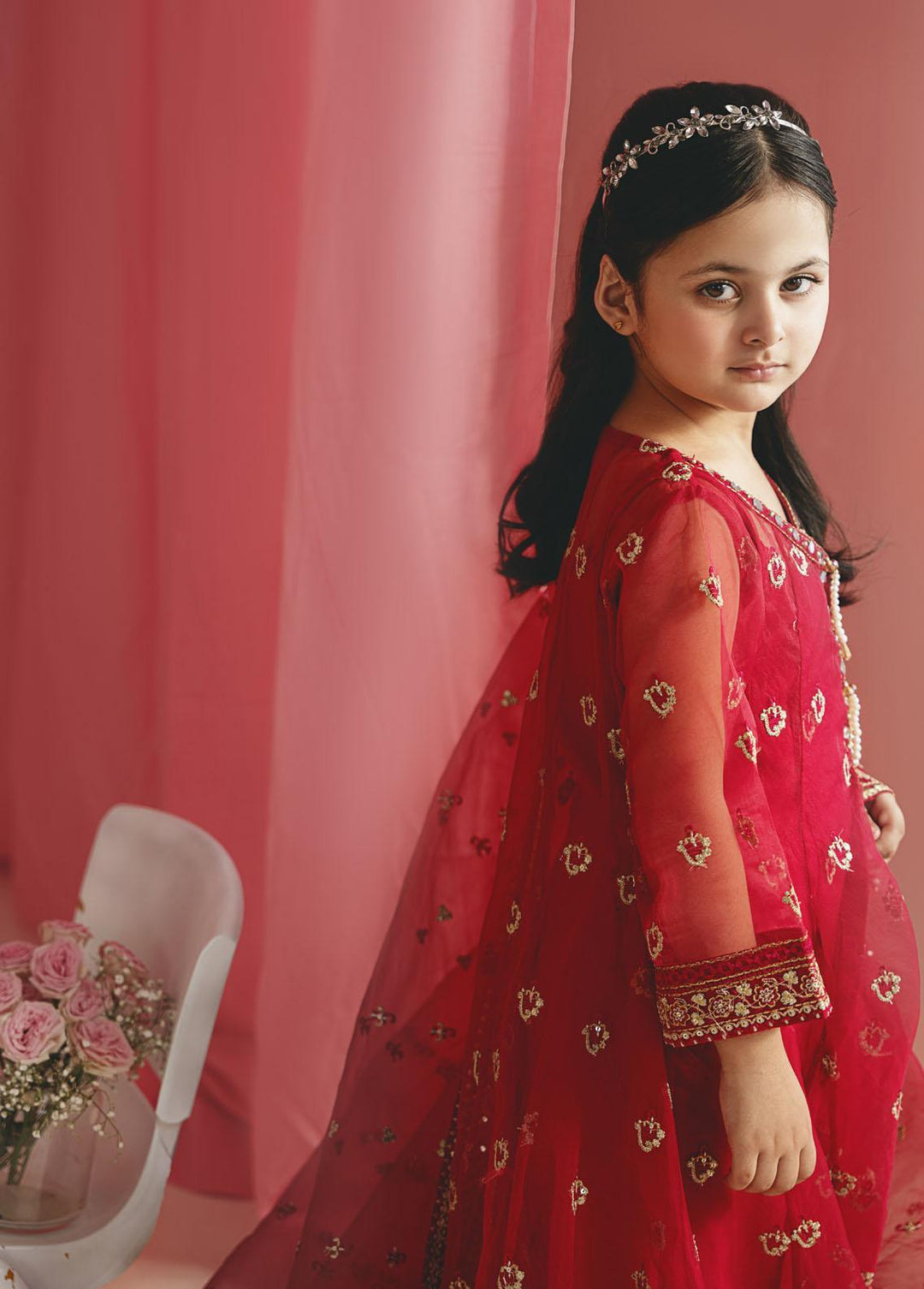 Gulaal Pret Embroidered Organza 3 Piece Suit GL-KW-23-03