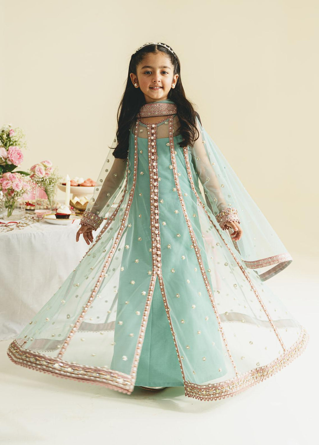 Gulaal Pret Embroidered Organza 3 Piece Suit GL-KW-23-09