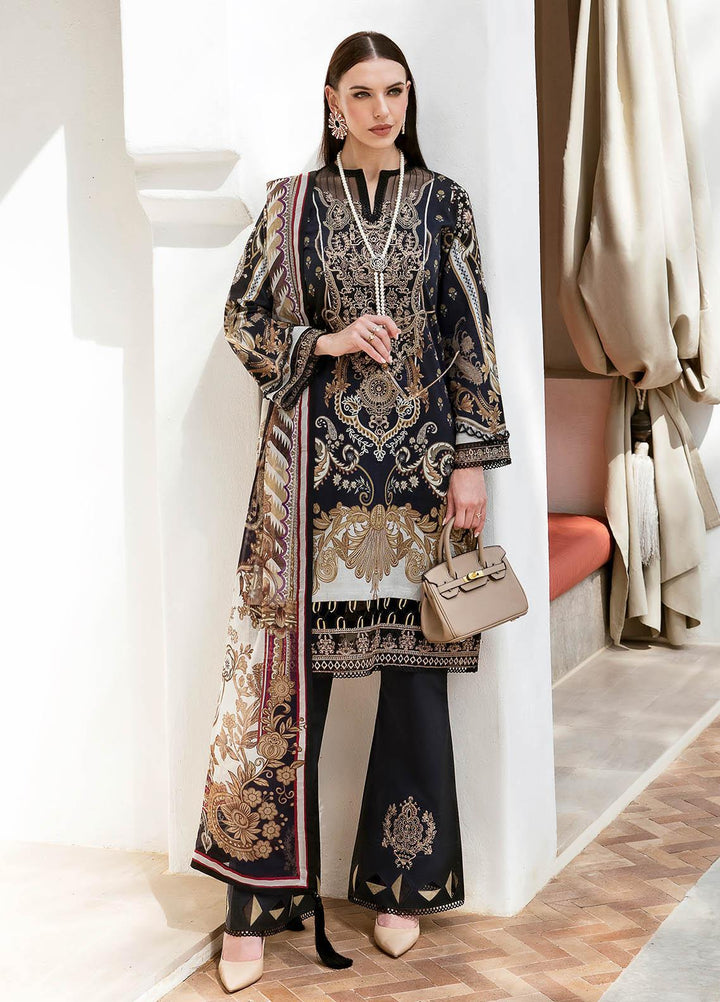 Gulaal Embroidered Lawn Suits Unstitched 3 Piece GL23L 09 Naira - Summer Collection