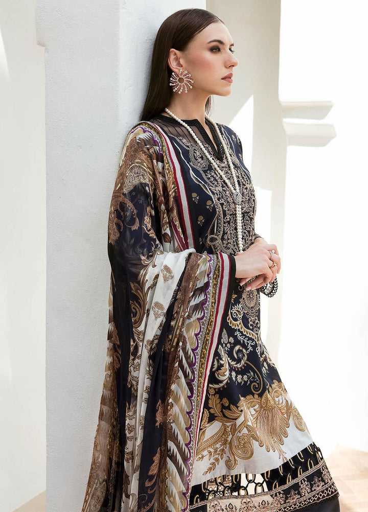 Gulaal Embroidered Lawn Suits Unstitched 3 Piece GL23L 09 Naira - Summer Collection
