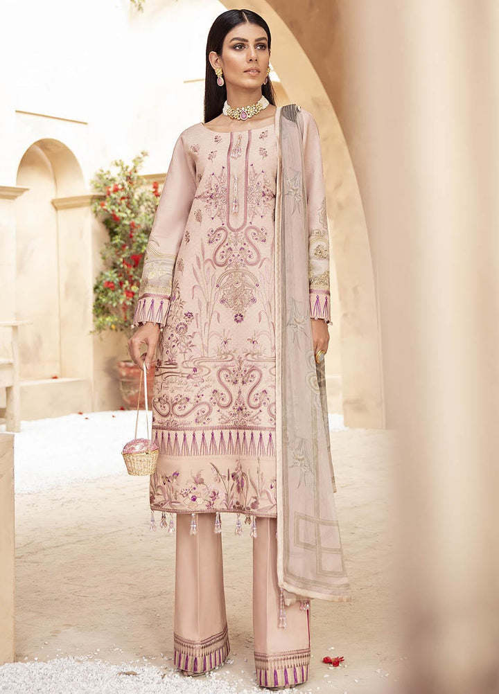Gulaal Embroidered Jacquard Suits Unstitched 3 Piece GL21LL 08 Naubahaar - Luxury Collection