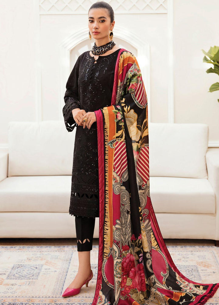 Gulaal Embroidered Lawn Suits Unstitched 3 Piece GL23LL-V2 D-07 Aaniah - Luxury Collection